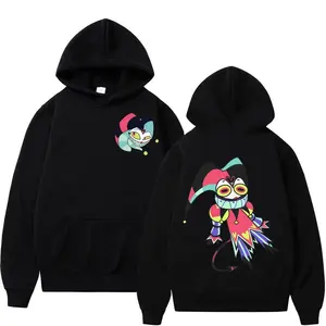 Helluva Boss Hoodies Women Men Fashion Blitzo Vivziepop Cartoon Graphic Hoodie Streetwear Gothic Y2k Autumn Winter Sweatshirt  L911 Y9S