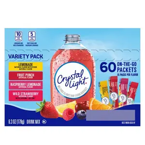 Variety Pack Drink Mix 60 Packets Mixed