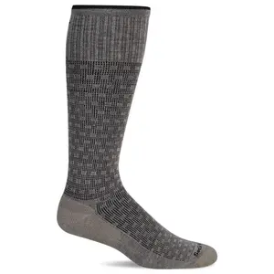 Sockwell Moderate Lifestyle Compression Shadow Box (Men's) - Putty
