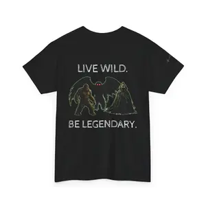 Live WILD. Be LEGENDARY. | Appalachian Cryptids Graphic Tee