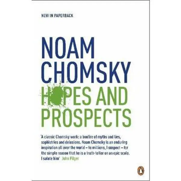 USED Book - Hopes and Prospects by Noam Chomsky (Paperback) - english
