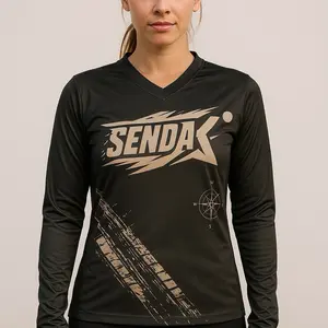 Sendax Off-Road Jersey Breathable Side Mesh Polyester High Quality for ATV & Side by Side Use