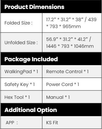 WalkingPad  MX10 Vertical Fold Treadmill | Upright Storage & 6.5MPH