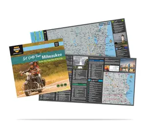 Milwaukee Day Trip Map: 5 Scenic Road Trips on One Map