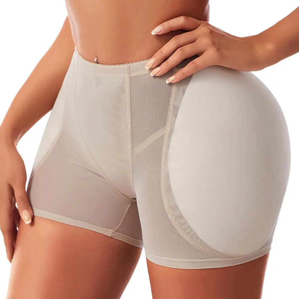 Women's Padded Shapewear Underpants - High-Waist Tummy Control, Butt Lifter & Push Up Hip Enhancer
