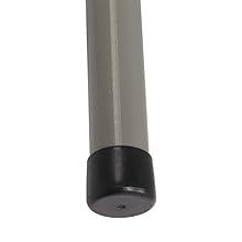 VINGLI 6 feet Plastic Folding Bench,Portable in/Outdoor Picnic Party Camping Dining Seat, Garden Soccer Multipurpose Entertaining Activities, Smooth HDPE Tabletop, 1/2 Pack, White/Black/Brown