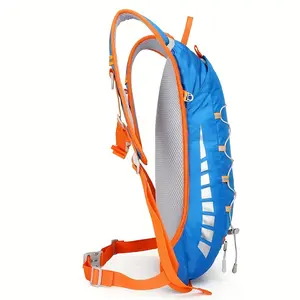 Small Multifunctional Outdoor Sports Backpack, Close-Fitting Bicycle Riding Backpack with Storage for Helmets, Suitable for Men and Women, Mountaineering, Hiking, Running, Iron Tricycle Skating and Other Sports, Breathable and Comfortable