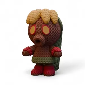 Deku Link Knitted - Inspired 3D Printed Collectible