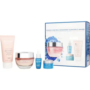 Biotherm Aquasource Cica Nutri Routine Set: Aquasource Cica Nutri Cream 50Ml + Biosource Softening Foaming Cleanser 50Ml + Life Plankton Elixir 7Ml + Life Plankton Eye Cream 5Ml --4Pcs For Women