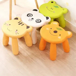 Kids Cartoon Stool, Adult Low Round Chair, Home Coffee Table Stool, Simple Household Small Stool, Cute Child Seat Stool, Must-Have for Home Living Spaces