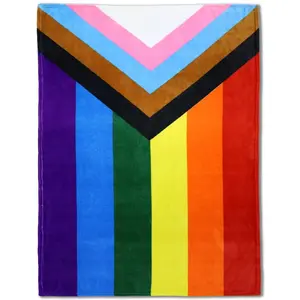 LGBT Blanket Transgender Pride Super Soft Throw Blanket LGBT Bisexual Pansexual Asexual Male Nonbinary Genderfluid Lesbian Gay Straight Queer Ally Flag Throw Blanket for Bedroom, Living Room, Spring , Birthday Holidays, Adults & Decor, Gifts