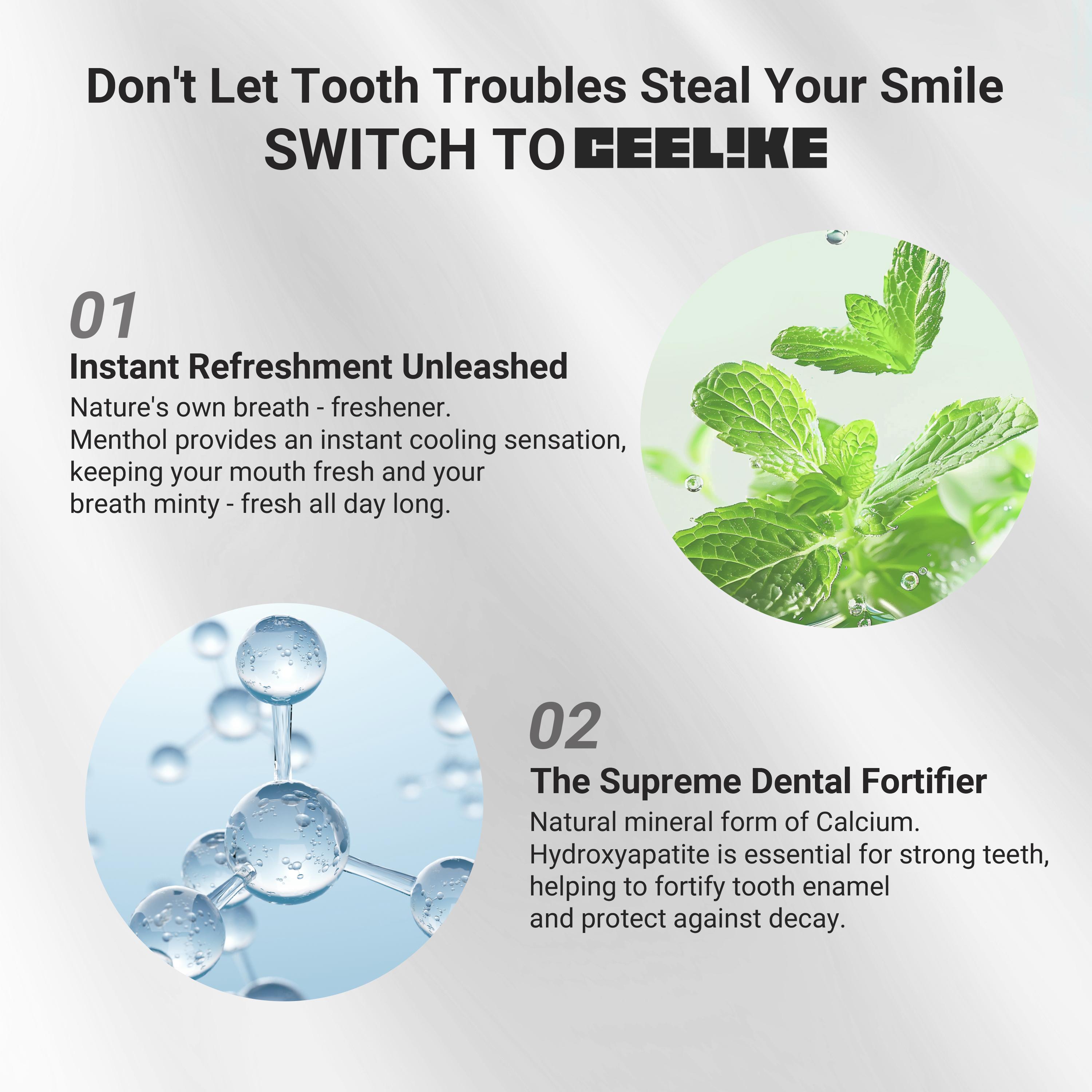 MSDRWIKEY SP-6 Oral Care Set - 5-Pack | Probiotic & Nano Hydroxyapatite Formula with Advanced Oral Spray for Enamel Repair & Fresh Breath