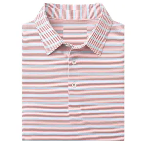 M MAEL Polo Shirts for Men Dry Fit Performance Chest Print Color Block Moisture Wicking Casual Short Sleeve Golf Shirts,Contrast Color Outdoor Clothing,Gifts for Men