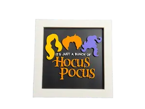 Hocus Pocus “Just a Bunch of Hocus Pocus” Wall Hanger