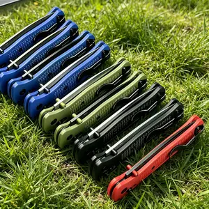 535 EDC pocket folding knife, versatile outdoor camping tool with a non-slip handle-an ideal survival gift for outdoor enthusiasts and men.