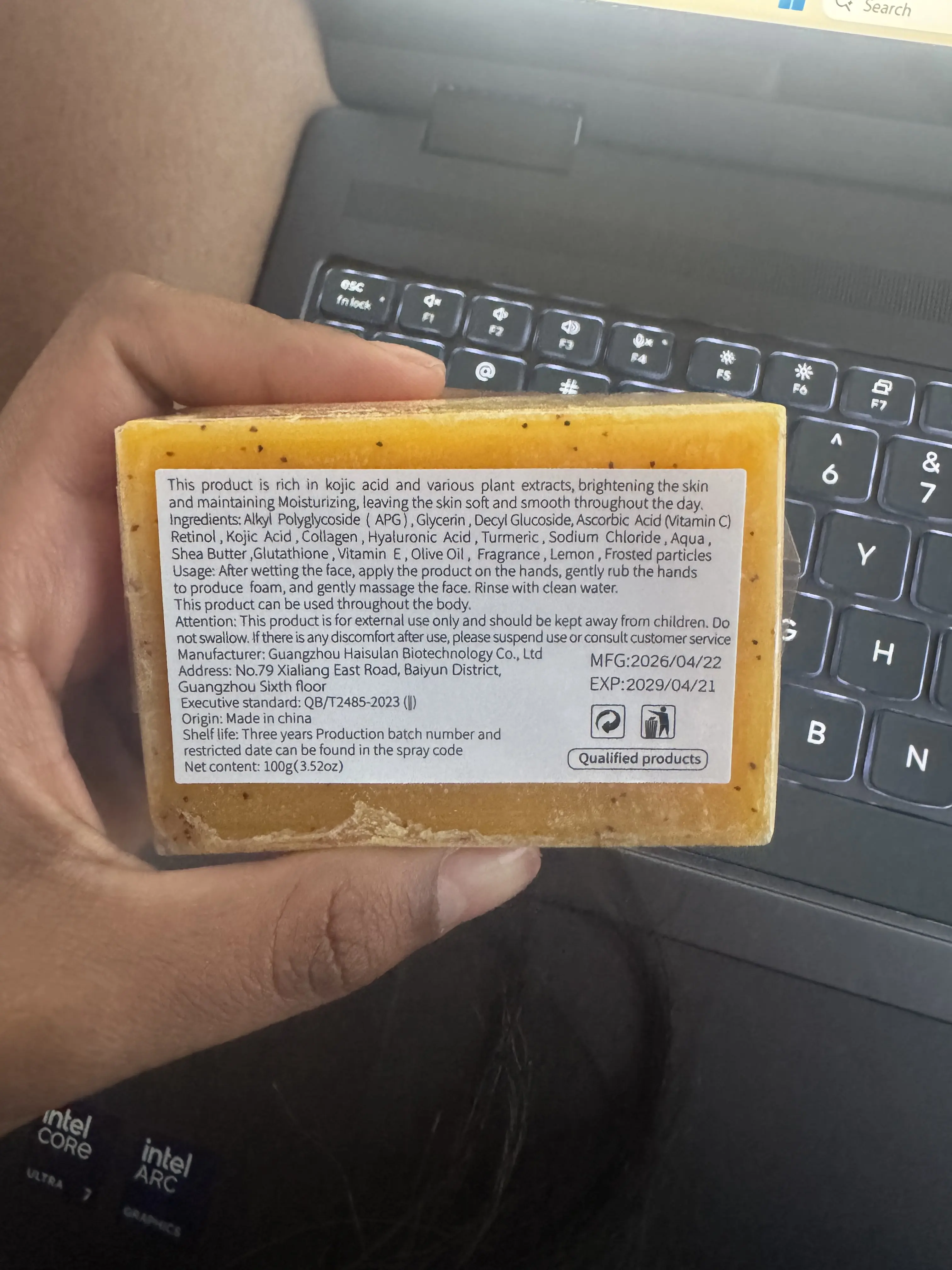 jabon de curcuma