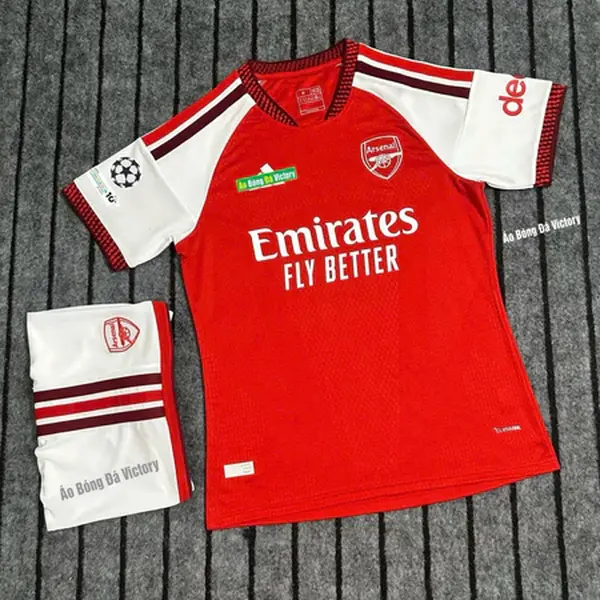 26/27 Red & White Soccer Jersey Set | Home Match Style | Premium Thai Polyester