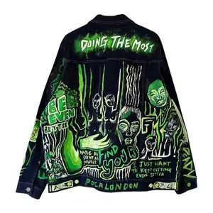 ‘Doing The Most’ Hand Painted Jacket