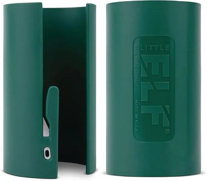 Little Elf Gift Wrap Cutter (2-Pack) - As Seen on Shark Tank - Easy and Safe Wrapping Paper Cutter