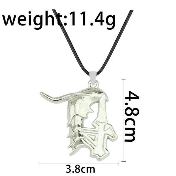 Anime Bleach Ulquiorra Cifer Necklace - Bleach Inspired Pendant - Unique Design for Various Occasions