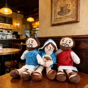 Maria Arabic Letter Plush Doll, Polyester Fiber Material, Ideal Gift for Birthday Halloween Christmas Easter, Soft and Cuddly Toy