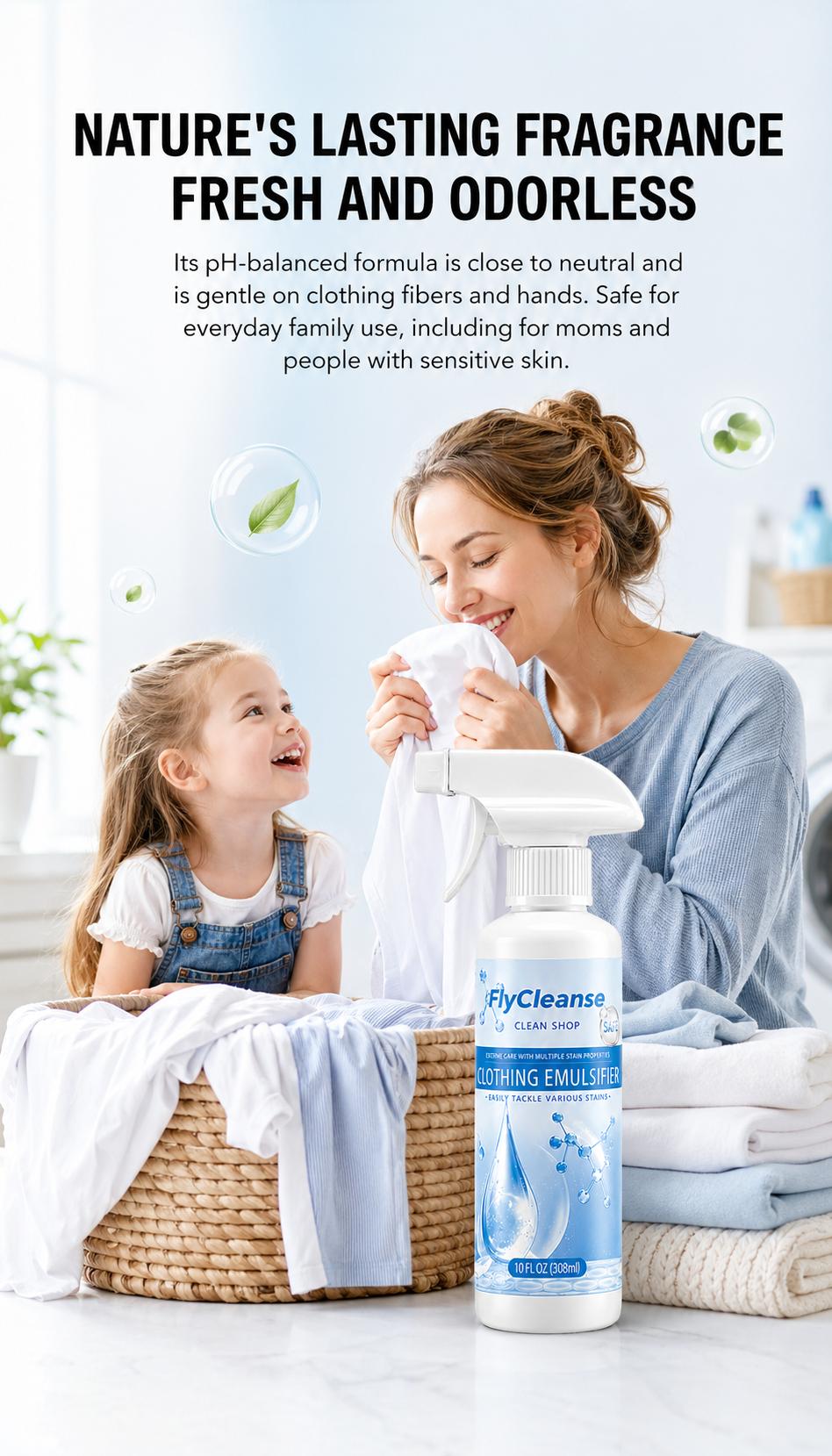 FlyCleanse Stain and Food Residue Cleaning Spray—An Essential for Home Cleaning and Care—Not for Dry Cleaning—Effective on food residue, grease, and coffee stains on clothing, underwear, and fabrics summervibes FlyCleanse Stain and Food Residue Cleaning Spray—An Essential for Home Cleaning and Care—Not for Dry Cleaning—Effective on food residue, grease, and coffee stains on clothing, underwear, and fabrics summervibes