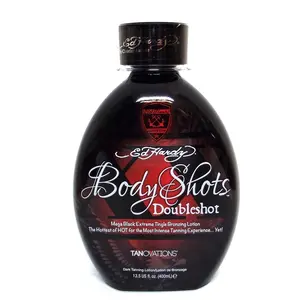Tanovations Ed Hardy Body Shots Double Shot Warning Mega Extreme Hot Tingle 13.5 oz Hydrating Blend