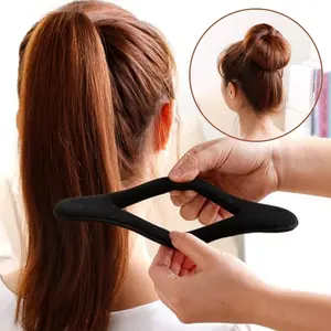 1/2/3pcs Hair Curl Set, Donut Knot, Hair Bun Maker Upgraded Hair Holders, Sponge Clips, Hair Styling, Hair Twist, Curlers, Donut Tools, for Weddings, Travel