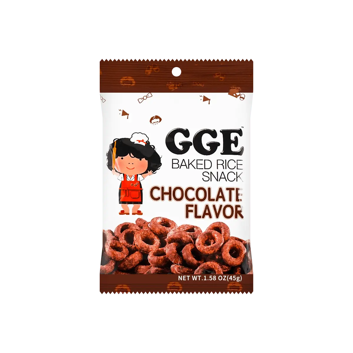 WEILIH Chang Kuei Ya Taiwanese Chocolate Donut Snacks 45g - Crispy Sweet Pastry Bites
