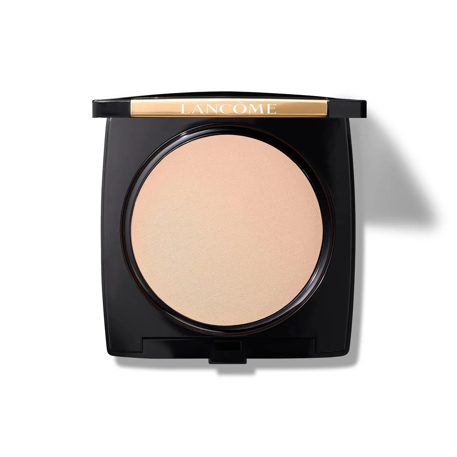 Lancôme Dual Finish Longwear Powder Foundation - Natural Matte Finish |   Pressed Powder Foundation for Sheer-to-Full Coverage - With Shine-Control Formula - Suitable for All Skin Types