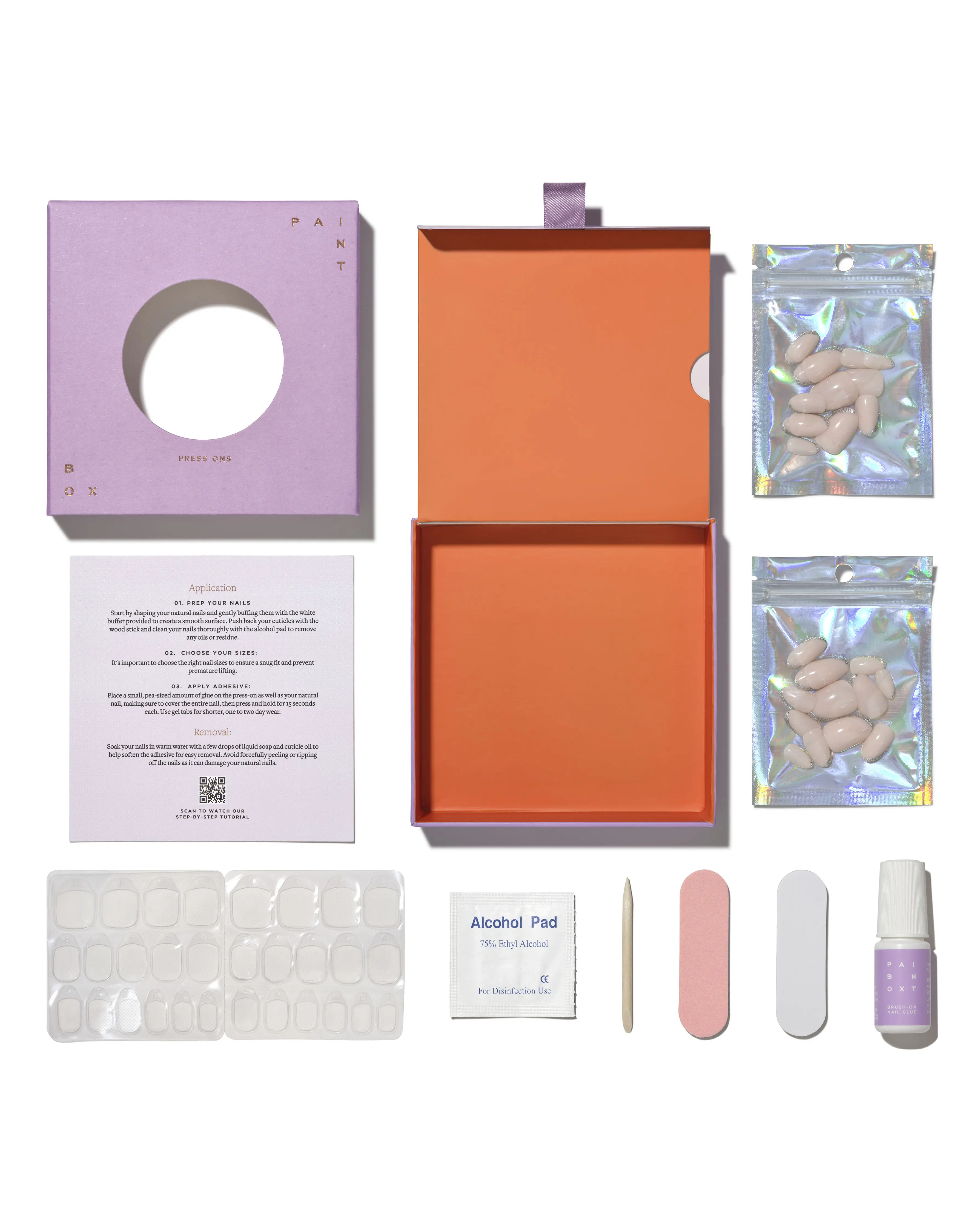 Paintbox Press Ons - Blush