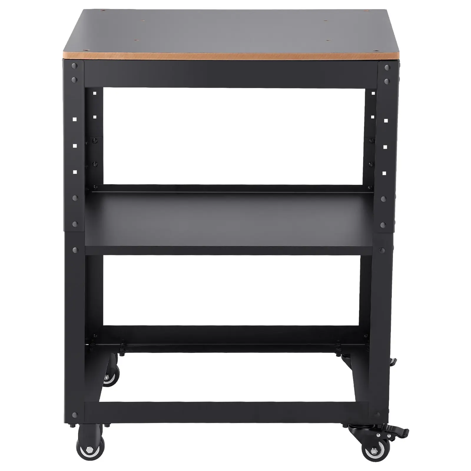 VEVOR Planer Stand, 100 lbs/45 kg heavy loads, with 4 Stable Casters & Storage Space, for most planers/saws/bench-top machines/power tools/Steel