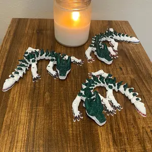 7” Baby Bull articulating Dragon