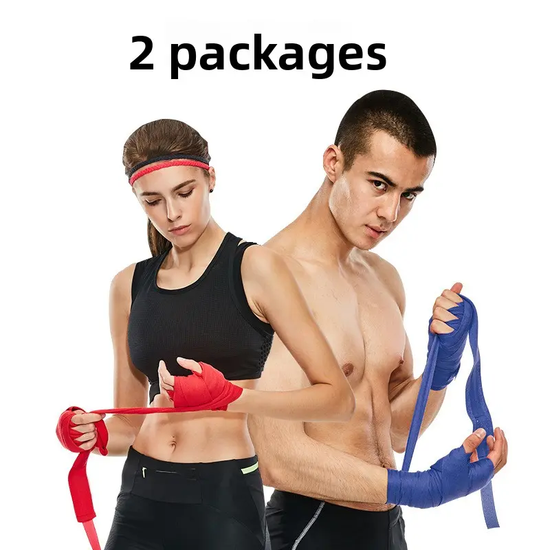 Cotton 3m/2.5m Boxing Bandage Muay Thai Sanda Fighting Hand Wrap Competition Men's and Women's Boxing Hand Protector