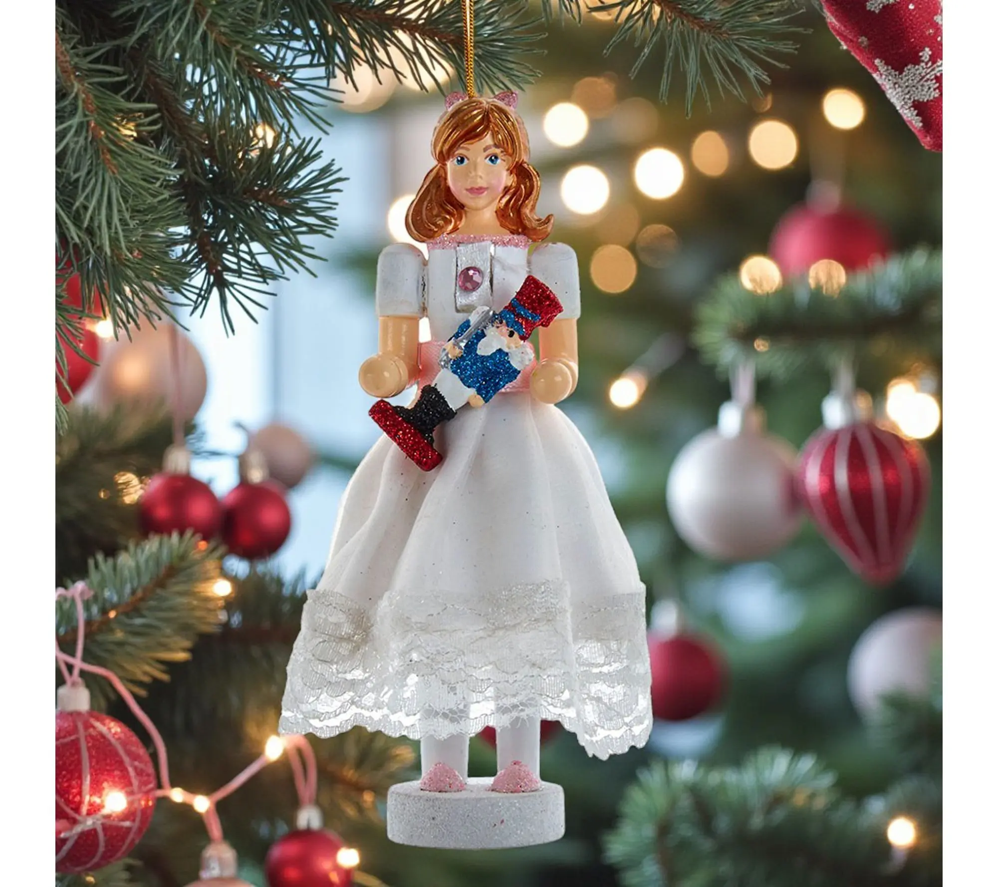 RC Home Decor -Set of 3 Clara Nutcracker Ornaments