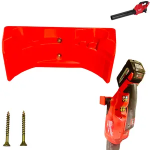 Milwaukee M18 Fuel Leaf Blower Wall Mount - Compatible with 2724-20 & 2724-21 - Leaf Blower Wall Mount Holder Bracket for Garage Storage - Easy Installation with Free Screws Included