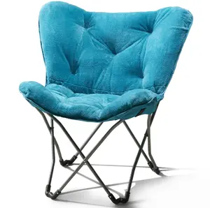 Folding Butterfly Chair in Blue - Perfect for Relaxing and Entertaining