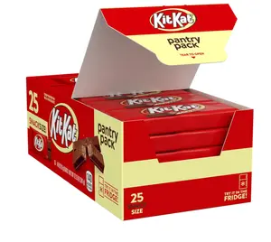 KIT KAT Milk Chocolate Wafer Snack Size, Candy Pantry Pack, 12.25 oz (25 Pieces)