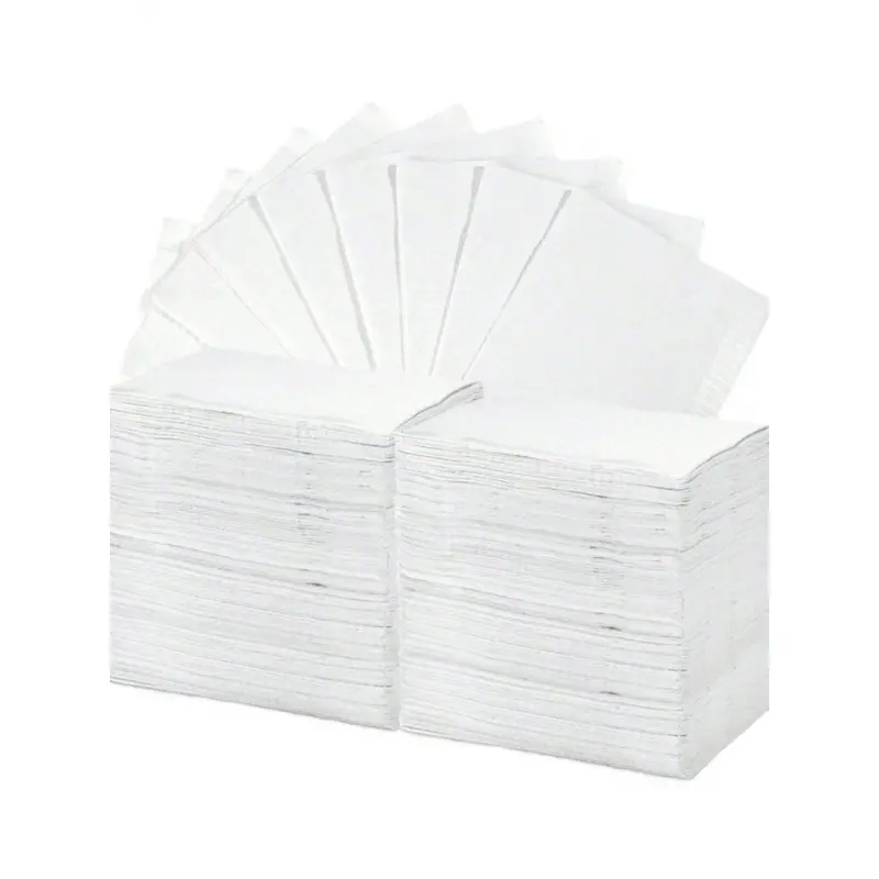 Disposable 3-Ply Dental Bib Sheets & Tray Covers Pack (50-125Pcs) - Lightweight, Durable, Leak-Proof for Dentist Clinics & Tattoo Studios Patient Use, Clinics/Studios, Multiple Packs, Self-Adhesive, Single-Use, Tear-Resistant