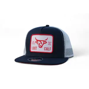 Flat Plate Navy/White