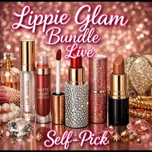 Lippie Glam Bundle Live Lip gloss Self Pick