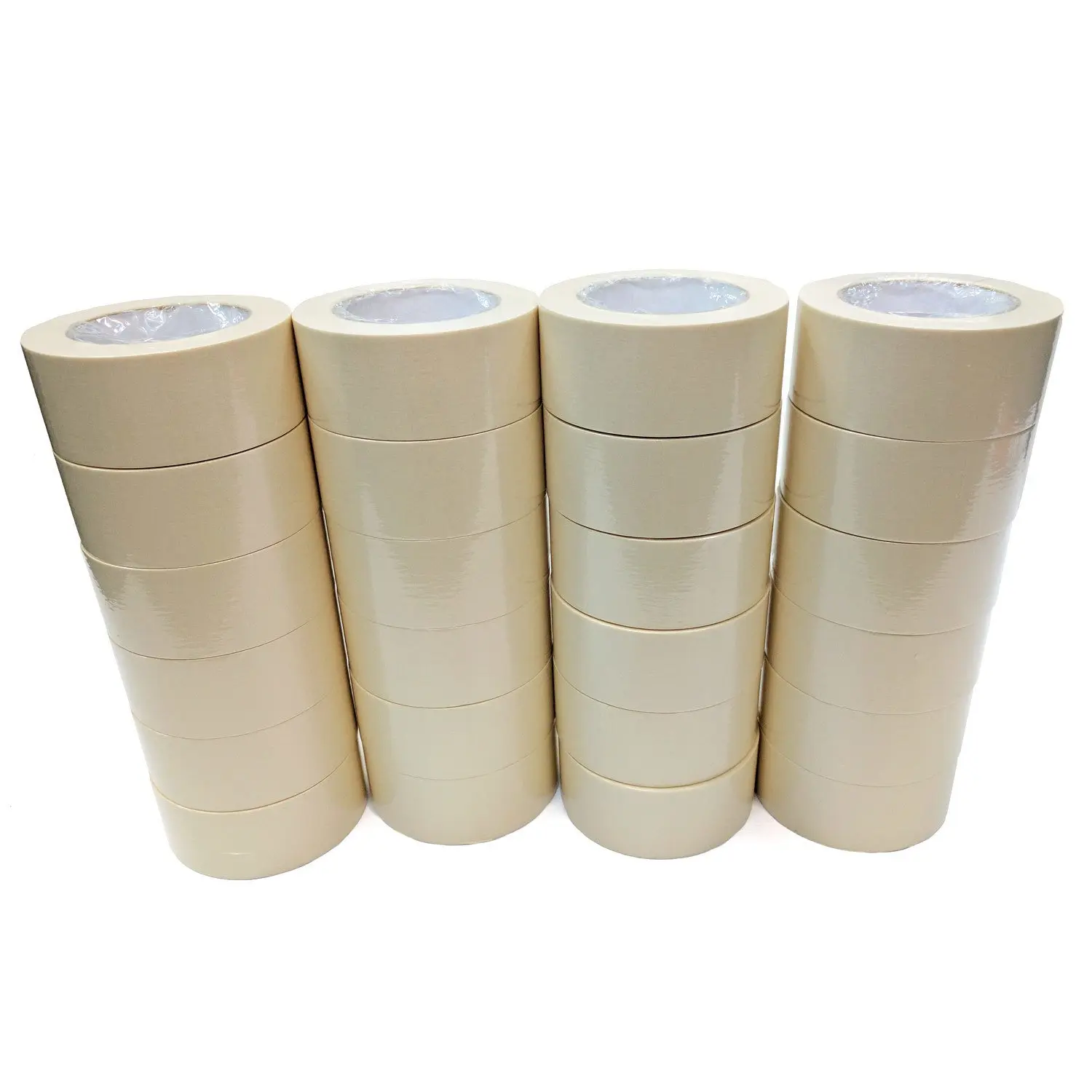 Shurtape CP105 General Purpose Masking Tape, 1.89" x 60 yds, Beige, Made in USA, Removes Easily Without Leaving Sticky Residue, Easy-to-Tear Masking Tape