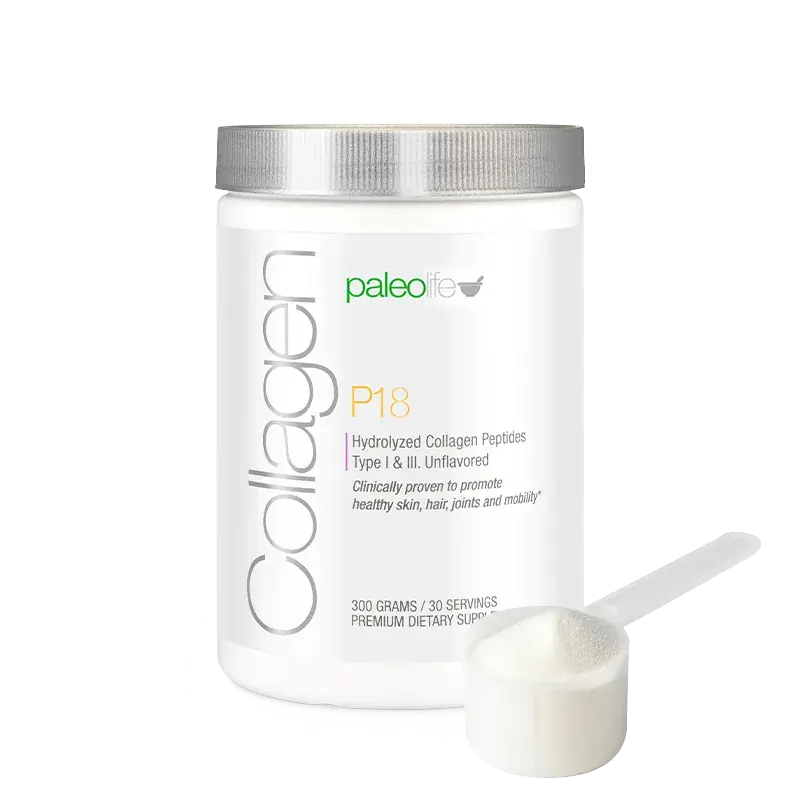 Collagen P18 · 100 % Pure Collagen Powder Type I & III for Skin, Hair & Joints Collagen P18 · 100 % Pure Collagen Powder Type I & III for Skin, Hair & Joints