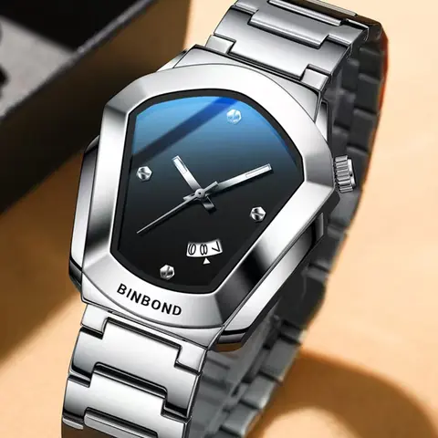 A men's diamond alloy explosive e-commerce couple watch personalized quartz watch