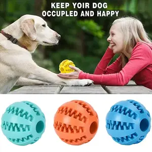 Interactive Dog Treat Ball Toy
