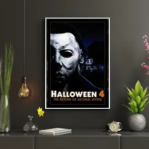HALLOWEEN THE RETURN OF MICHAEL MYERS 4 - POSTER NO FRAME