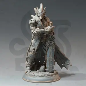 Automaton Champion - Wreathe | 3D Printed Miniature | DM Stash
