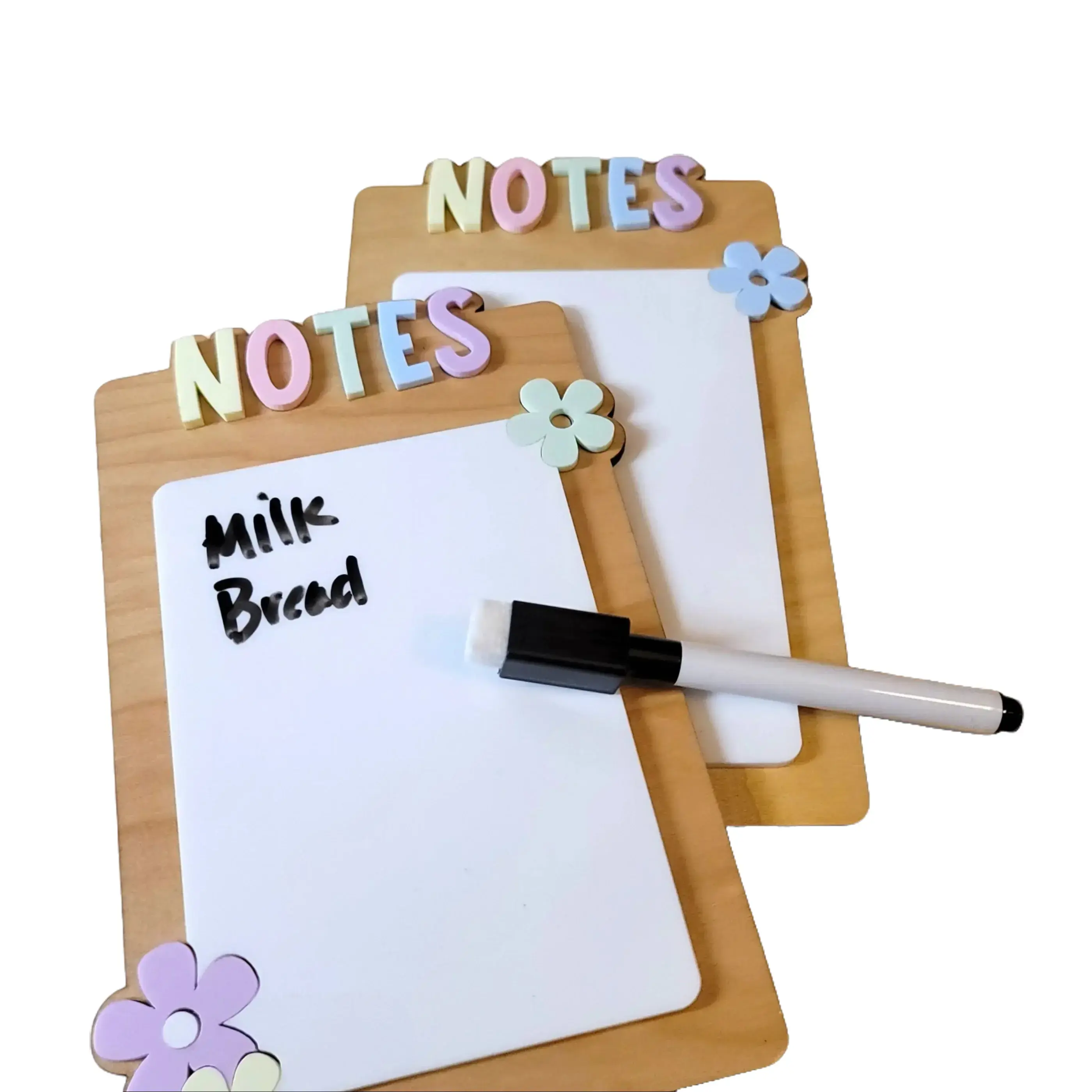 Handmade Dry Erase Notes Board – Laser Cut Teacher & Mom Gift