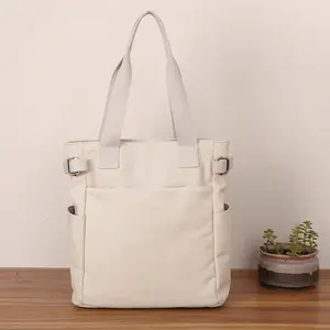 Women’s solid-color tote bag; large-capacity shoulder bag for everyday use; casual commuting shoulder bag; girls’ shopping bag; casual commuter bag