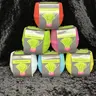 Organic Grass Cat Treat Balls - Natural Feline Grass Treats for Indoor Cats, Eco-Friendly Non-Toxic Toys, Hairball Control, Digestion Support, Secure Locking Planters, Spill-Resistant When Knocked Over